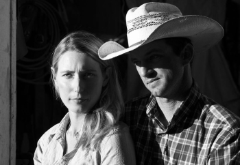 Elizabeth Poett and Austin Campbell