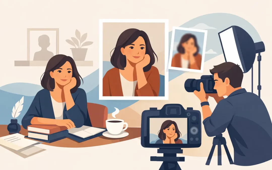 Portrait Photography for Authors That Reads True